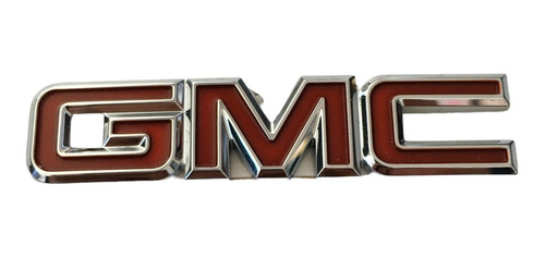 Emblema Volante Original Gmc Rojo Marco Cromo Terrain Denali Foto 7