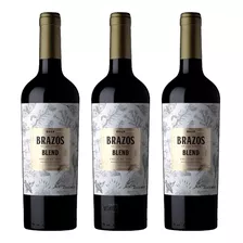 Vino Zuccardi Brazos De Los Andes Red Blend Pack X3 Unidades