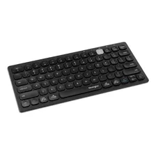 Teclado Compacto Inalámbrico Dual Multidispositivo - Negro (