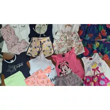 Lote Roupas Menina Tam 3 Com 63 Pçs 