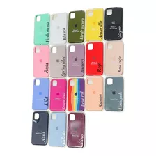 Funda De Silicona Para iPhone 11 (cerradas Abajo)