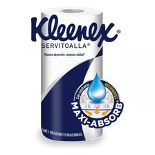 Servitoalla Kleenex Maxima Absorcion 1 Rollo 117 Hojas Doble