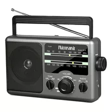 Radio Portátil Microsonic Analogico Am Fm 220v Baterias Nnet