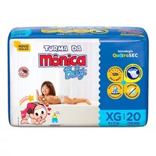 Fralda Descartável Turma Da Mônica Baby Jumbo - Tam Rn A Xxg