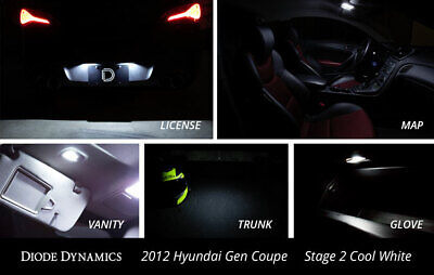 2010-2016 Hyundai Genesis Coupe Interior Kit Stage 2 Blu Vvc Foto 4