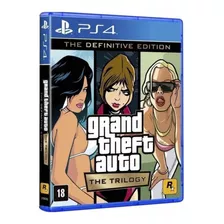 Grand Theft Auto Gta The Trilogy Ps4 Mídia Física Lacrado