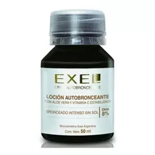 Loción Autobronceante 8% Sin Color Piel Bronceado Exel X50ml