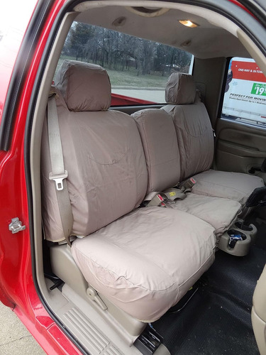 Fundas De Asiento Chevy Silverado Y Gmc Sierra Work Truck En Foto 3