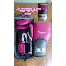 Guantes De Boxeo Everlast Evershield Rosados