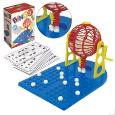 Jogo Bingo Brinquedos Adulto Infantil 88 Bolas 48 Cartelas