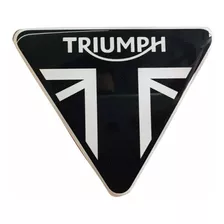 Emblema Adesivo Resinado Escudo Triumph Daytona 7,5x9 Rs07 Cor Adesivo Emblema Gráfico Aplique Escudo Triumph Daytona