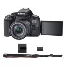 Câmera Eos Canon T8i 24.1mp 4k Wifi Com Lente 18-55mm