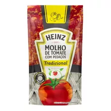 Molho De Tomate Heinz Tradicional Sachê 300g Kit C/15