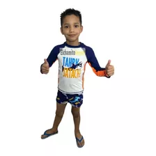 Traje De Baño Niño 2 Piezas Polera