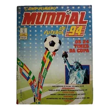 Album Figurinhas Campeonato Mundial Copa 94 Usa Completo 