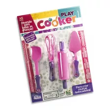 Cozinha Infantil Kit De Confeiteiro Crianças Imetro