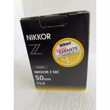 Vendo Lente Nikkor Z Mc 50mm F/2.8