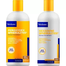 Shampoo Peroxydex Spherulites 500ml + Shampoo Hexadene 500ml