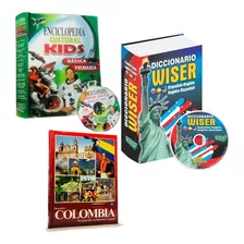 Oferta Enciclopedia Kids + Diccionario Wiser + Obsequio