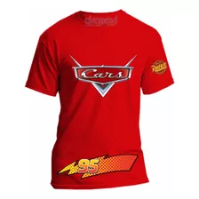 Playera Cars Rayo Mcqueen Todas Las Tallas