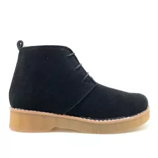 Bota Borcego Mujer Moda Livianas Cómodas Ac 405