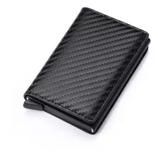 Cartera De Hombre Con Tarjetero De Aluminio Protección Rfid