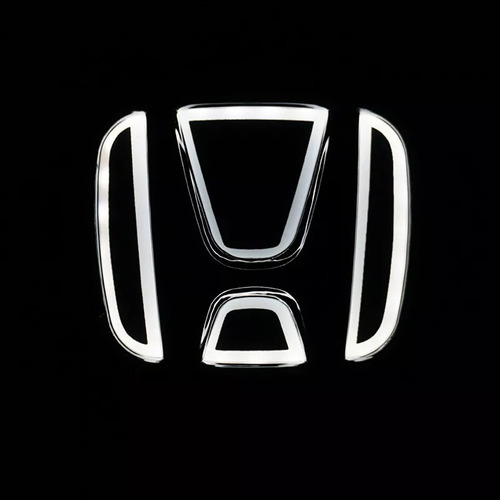 Logo Led Trasero Honda Emblem 5 D 9*7.5 Cm Foto 8