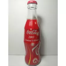 Botellita Botella Coca Cola Taiwan 2003 Termosellada