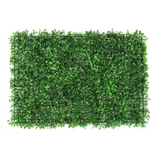 Panel De Hierba Artificial Para Decoración De Jardín Y Cerca