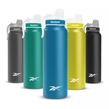 Reebok Botella De Agua De Acero Inoxidable Con Diseño Atléti