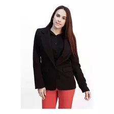 Blazer Sastrero Forrado Con Boton Para Dama