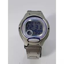 Relógio Casio Lw-200 D Cronômetro Alarme Wr-50 Roxo