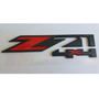 Emblema Z71 Silverado 4x4 Colorado Para Chevrolet Adherible