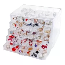 Caja Organizadora Para Joyas O Accesorios Material Acrílico