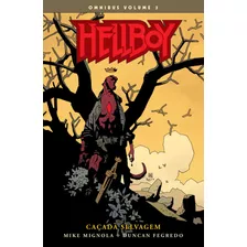 Hellboy Omnibus - Volume 03: Caçada Selvagem, De Mignola, Mike. Editora Edições Mythos Eireli,dark Horse, Capa Mole Em Português, 2021