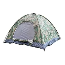 Barraca Camping Iglu 4 Pessoas 2,00x2,00x1,35m 4 Cores Army