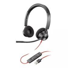 Diadema Plantronics Blackwire C3320 Usb A Estereo Canc Ruido