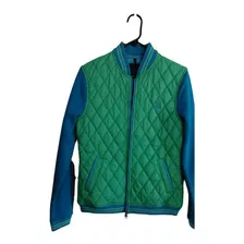 Chaqueta Dama Future Talla Xl Verde/azul 