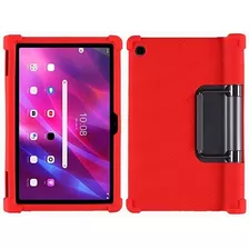 Funda De Silicona Lenovo Yoga Tab 11 Yt-j706f De 11¨ Rojo