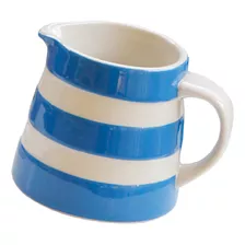 Taza Blanca Con Rayas Azules S