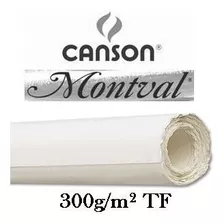 Rolo Papel Aquarela Canson Montval 300g T F 1,52x10mt *frete