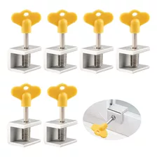 Ajustable Cerraduras De Seguridad Con Llave Para Niños 6 Pcs