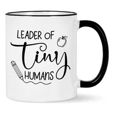 Regalos Para Maestros, Taza Líder De Pequeños Humanos, Regal