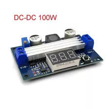 Dcdc Convertidor Ajustable Boost 3 ~ 35v + Voltimetro Ltc187