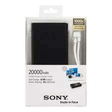 Sony Power Bank 20000 Mah 4 Puertos Usb For Eayllu