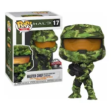 Funko Pop Halo Master Chief Ma40 In Hydro Deco #17 Exclusive