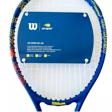 Raquete De Tênis Wilson Us Open Gs 105 289g Azul Empunhadura L3(3/8)