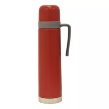 Termo Acero Inox 0.75l Manija Fija Mantiene Frío Calor Comet Color Rojo