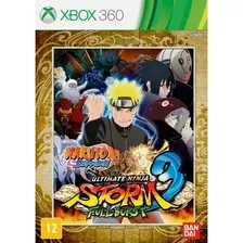 Naruto Shippuden Xbox 360 Ultimate Ninja Storm 3 Full Burst