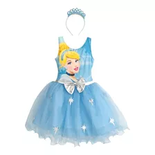 Disfraz Vestido Princesa Cenicienta Bebe Niña Cumpleaños Fiesta Dibujos Animados